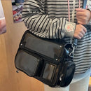 New Style of Girls Y2K Ulzzang Ita Bag Amusement Park Crossbody Bag Japanese Preppy Style Large Capacity Jk Uniform Shoulder Bag