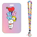 Porta Cartão BT21 Cooky & Shooky – Com Cordão e Estojo Decorativo