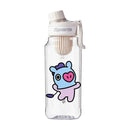 Garrafa de Água BT21 750/1000ml – Plástica, Transparente e Vedação Antivazamento