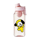 Garrafa de Água BT21 750/1000ml – Plástica, Transparente e Vedação Antivazamento