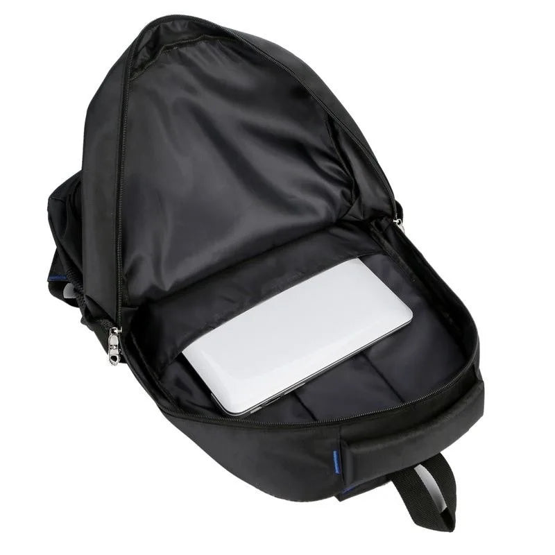 Mochila BTS USB – Unissex, Estilo Jovem, Bolsa Lateral para Estudantes