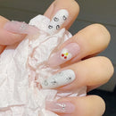 Decalques Kawaii Coreanos para Unhas, INS White & Black