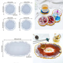 Molde de Silicone para Resina – Prato de Frutas 3 Camadas / Bandeja Decorativa