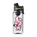 Garrafa de Água BT21 750/1000ml – Plástica, Transparente e Vedação Antivazamento