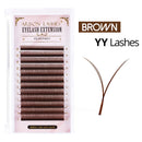 Cílios Postiços Profissionais ARISON 3D/4D/5D/6D W/YY – Extensão Volume Fans Mink Sintético