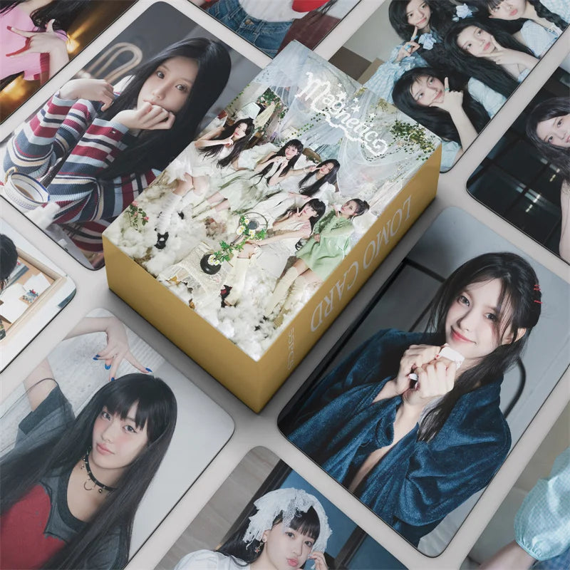 Cards Colecionáveis K-Pop ILLIT – 55 Unid.