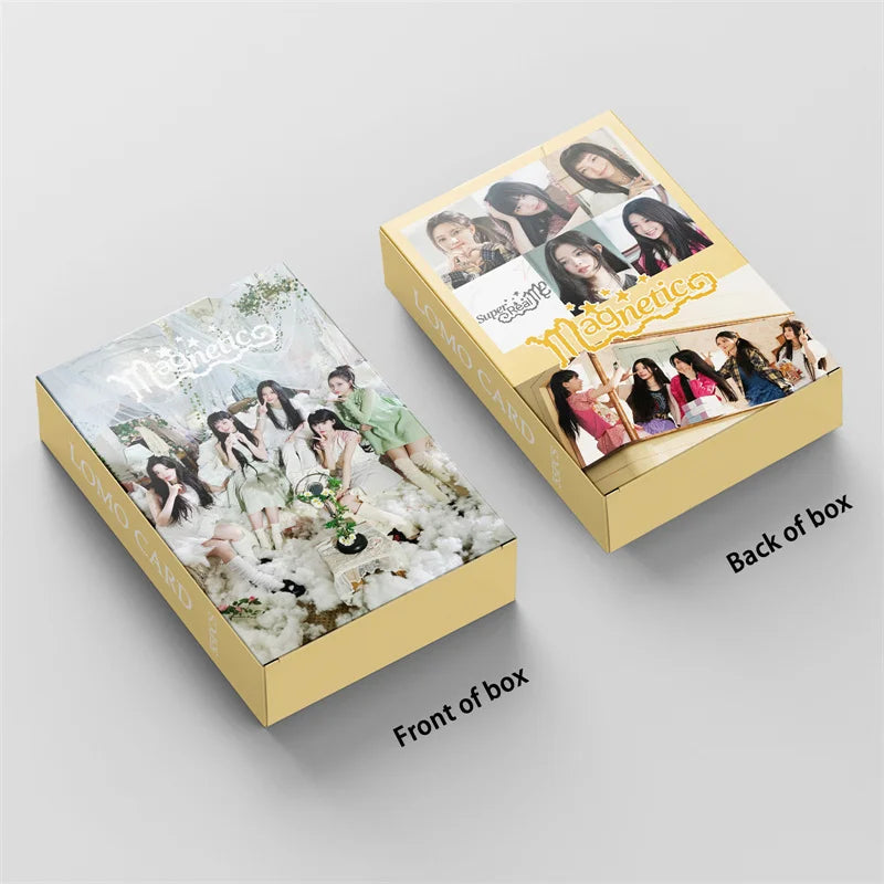 Cards Colecionáveis K-Pop ILLIT – 55 Unid.