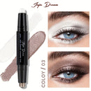 Glitter & Matte, Longa Duração, À Prova d’Água, Vegano - Duo Eyeshadow Stick