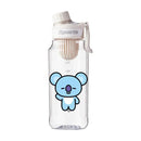 Garrafa de Água BT21 750/1000ml – Plástica, Transparente e Vedação Antivazamento