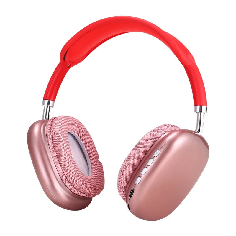 Fone P9 Bluetooth 5.0 Over-Ear com Cancelamento de Ruído e Microfone