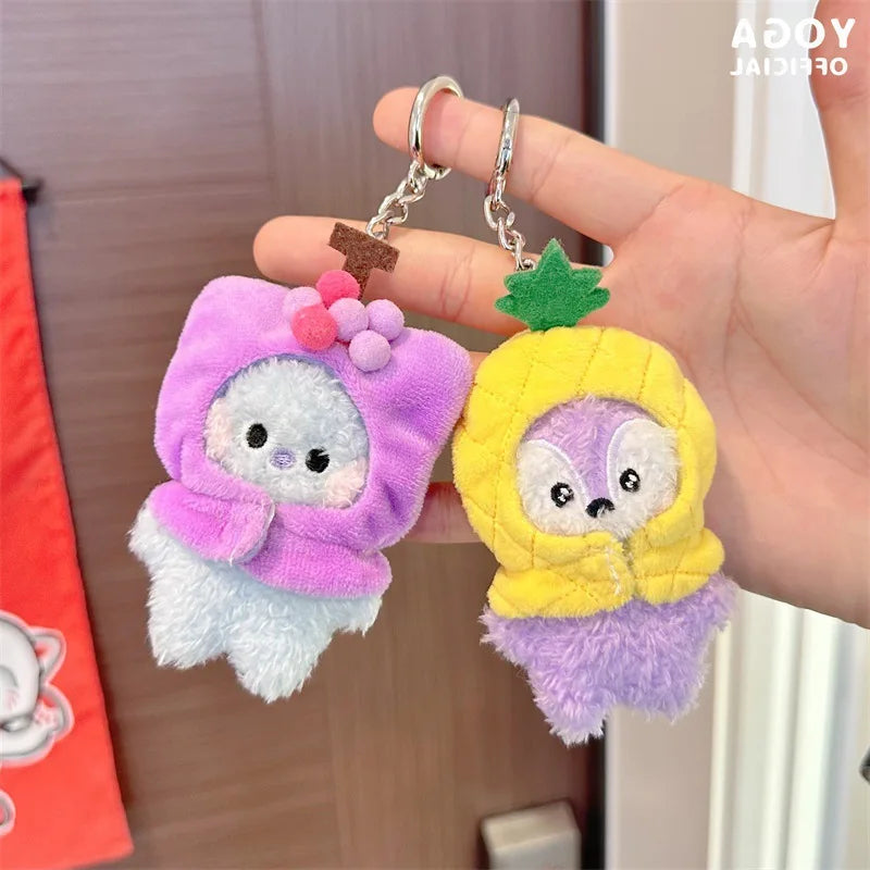 Chaveiro de Pelúcia BT21 9cm – Mini Boneco Kawaii para Mochila ou Presente