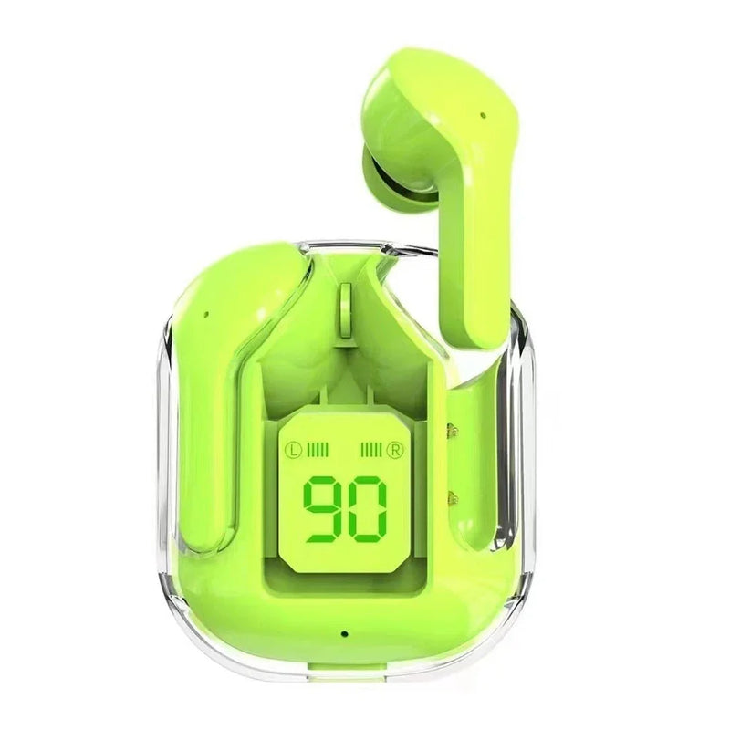 Fones Bluetooth Noise Canceling com Display Digital e Estojo de Carga – Earbuds Compactos