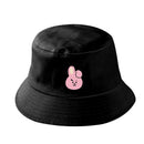 Chapéu de Sol BT21 – Estilo Casual Feminino / Unissex, Lona, Moda